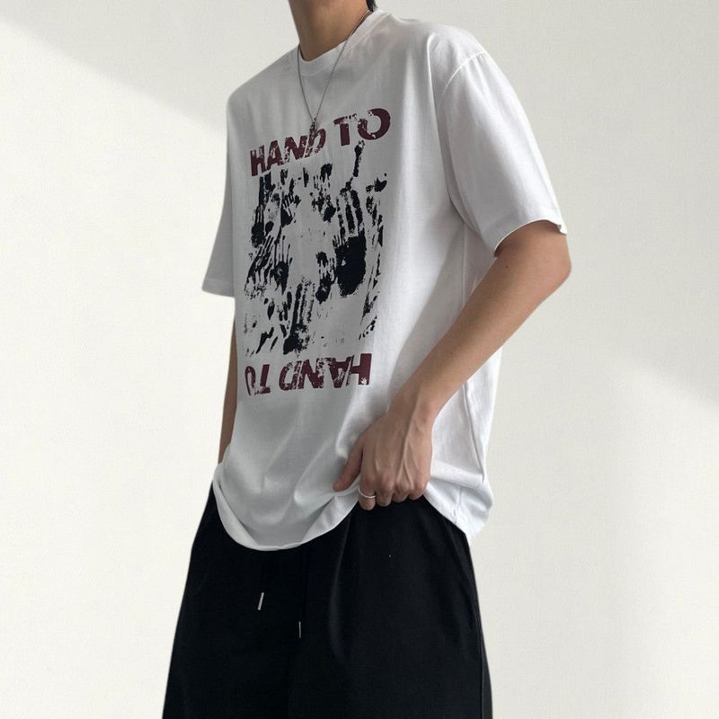 Gram Hand-Printed Vintage Short Sleeve T-shirt 
