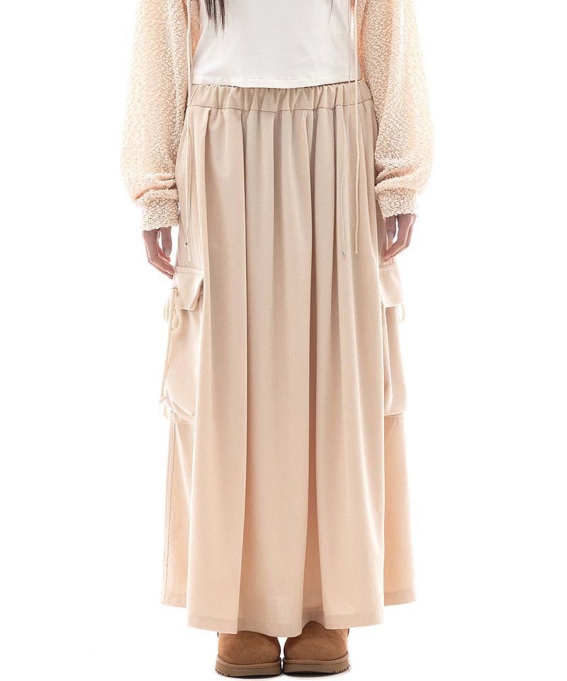PONNY SKIRT IN BEIGE
