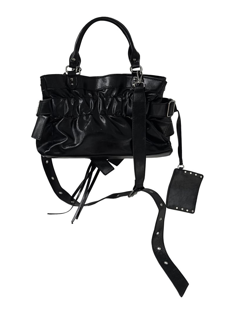 chic shirring motor bag