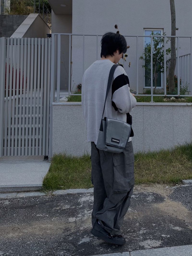 Vintage wear knit zip up 2C