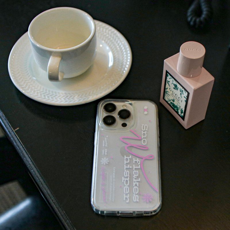 【MADE】(2type) Snow Pink Jelly hard Phone case