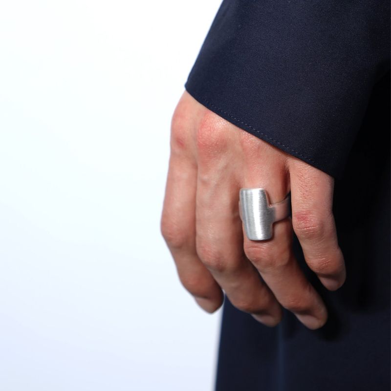 studio HAE(スタジオヘ)の「【MADE】 Men's square ring matt(Accessories)」
