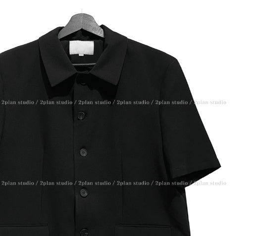 Chloe Stan Collar Half Crop Blazer