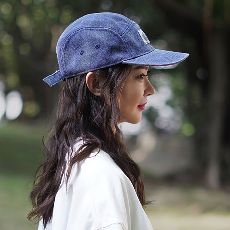 On the Moment Outdoor Washing Denim Camp Cap C3 NAVY