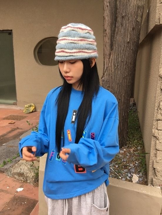Taumo Printing Over Fit Long Sleeve Tee