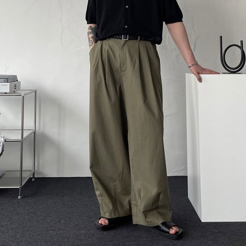 OWN Hello linen two-tuck pants (5 colors)