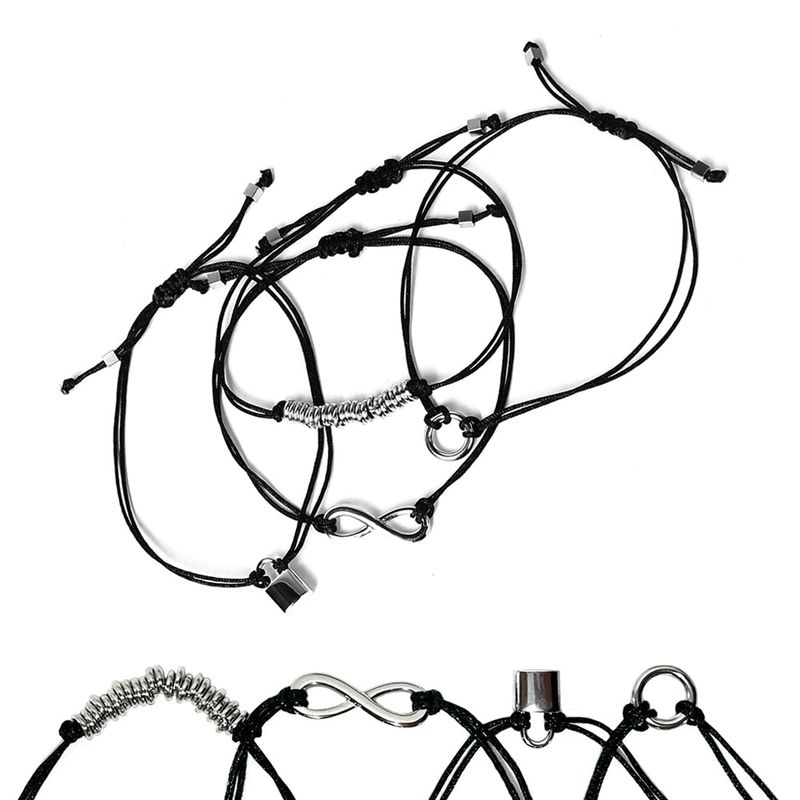 S SY（エスエスワイ）の「[2pack] symbol pendant thin string bracelet（Accessories）」