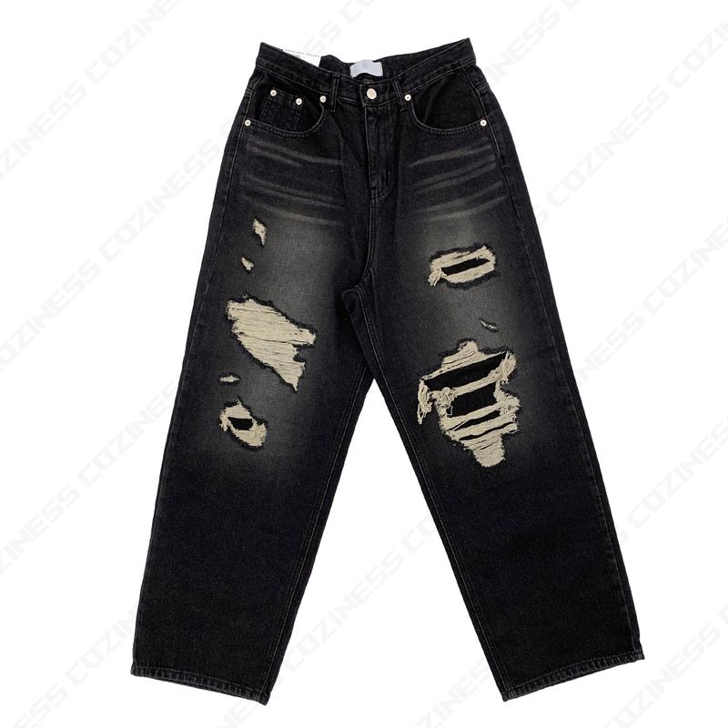 TR2438 Black Latex Denim (XS ~ L)