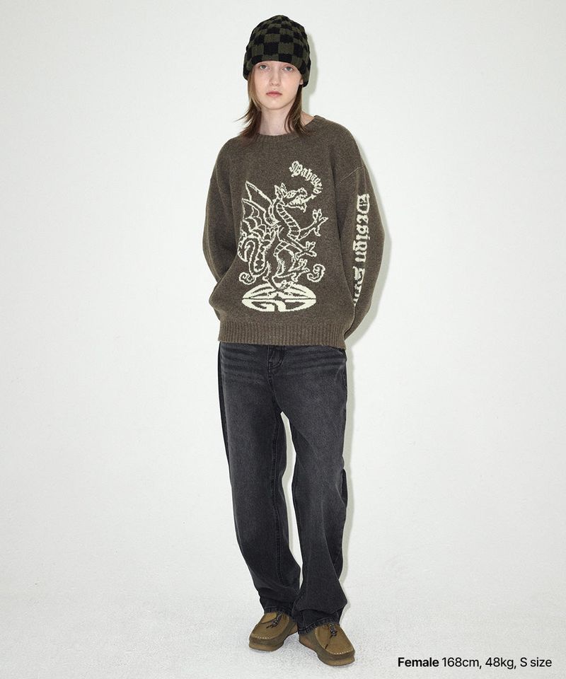 FIREDRAKE KNIT SWEATER