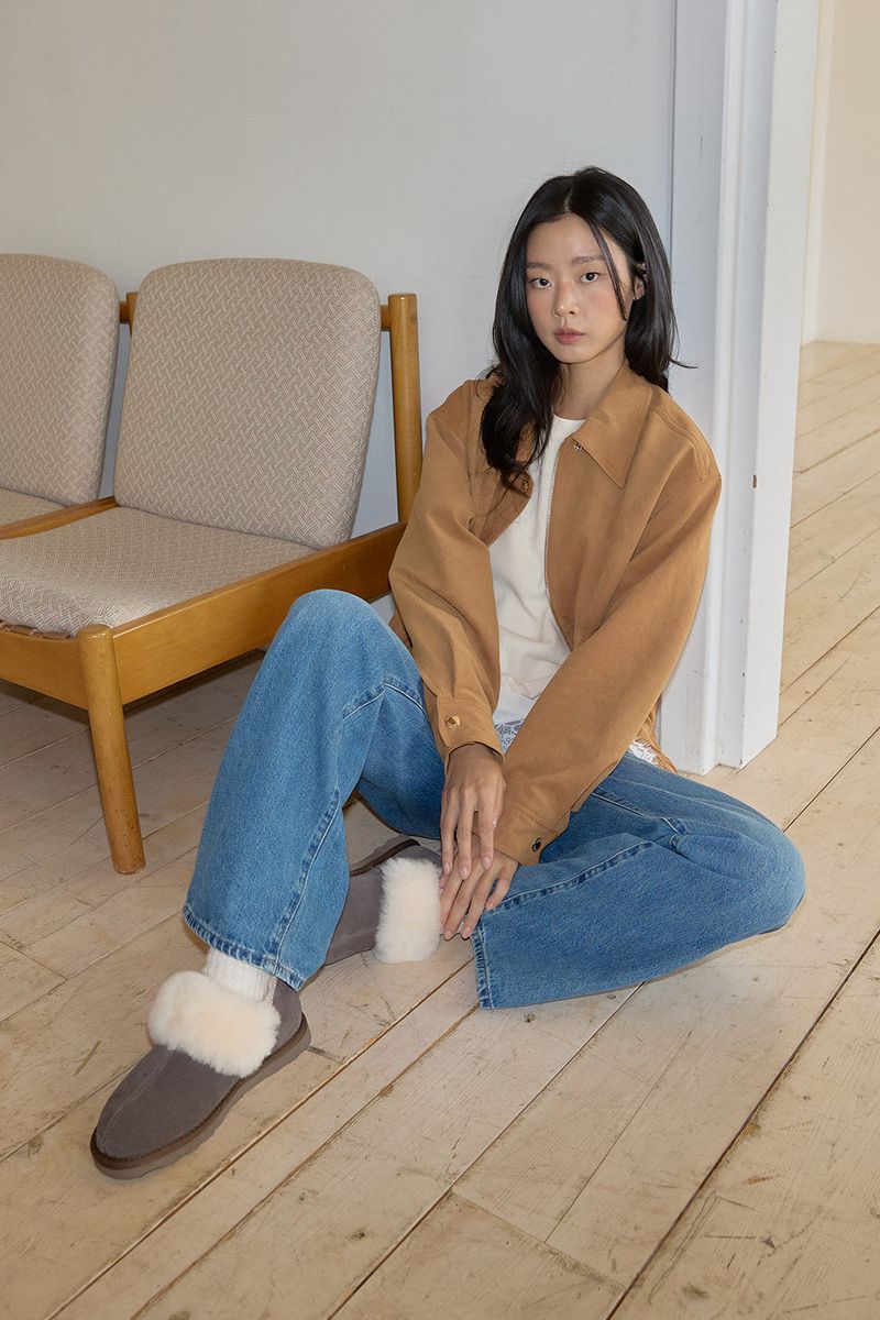 Toasty Fur Shoes - Brown