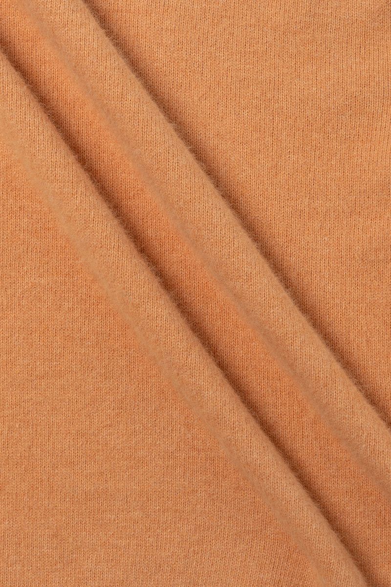 Cuddle raccoon knit_orange