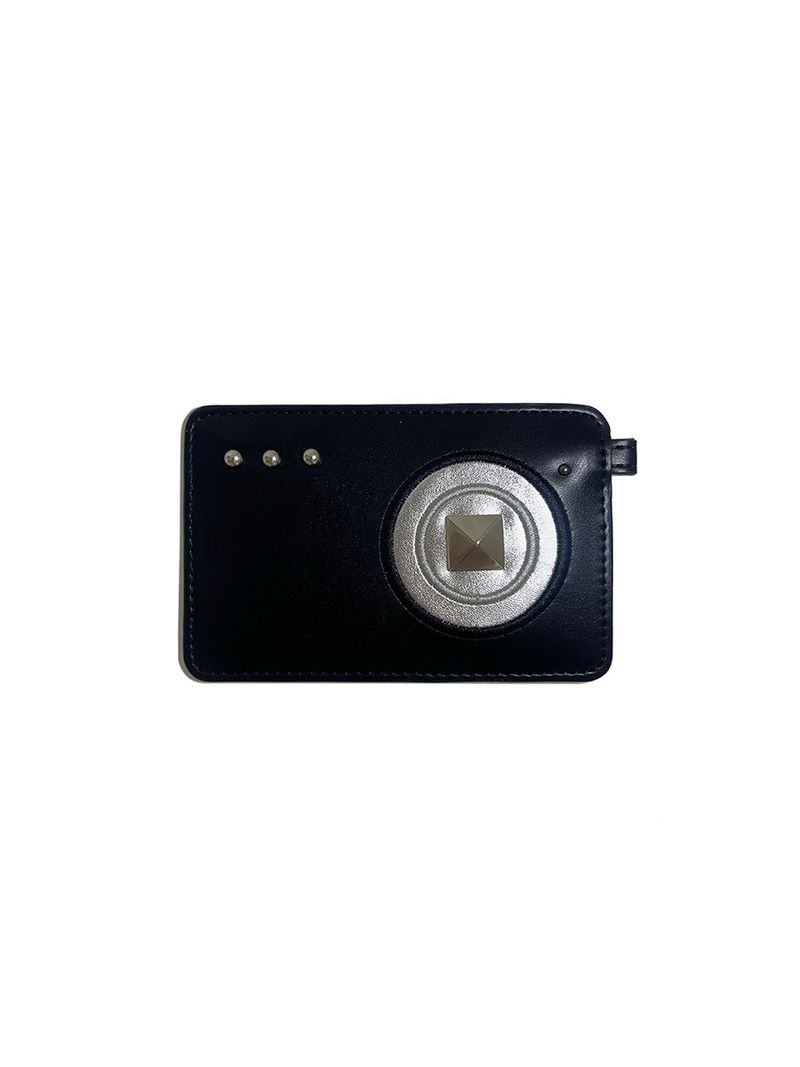 CAMERA CARD WALLET BLACK