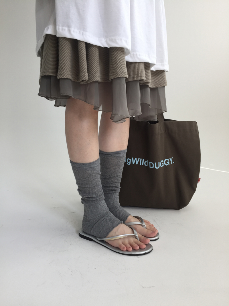DUGGY（ダギー）の「リンカーオープントーソックス (6color) （ファッション小物）」
