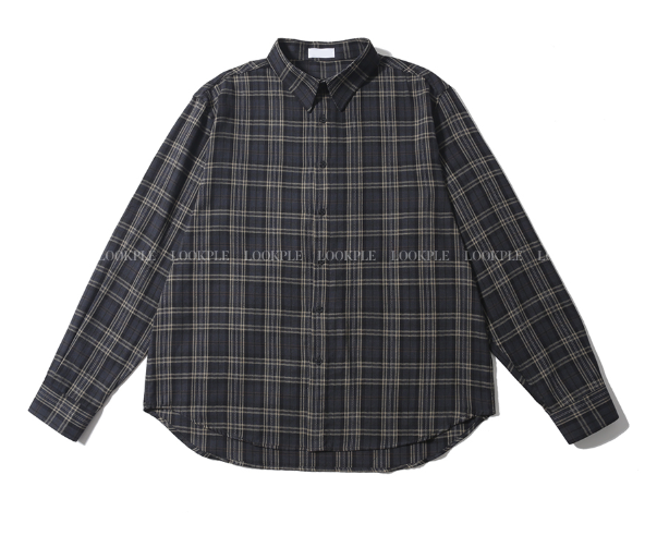 Cali Herringbone Semi Overfit Check Shirt