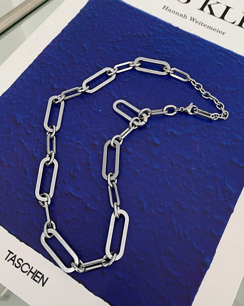 COZINESS（コジネス）の「a vertical square chain necklace（Fashion Accessories）」