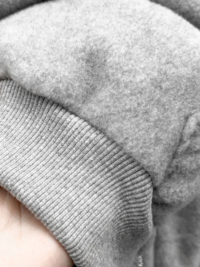 Much Basic Fleece Zip-Up