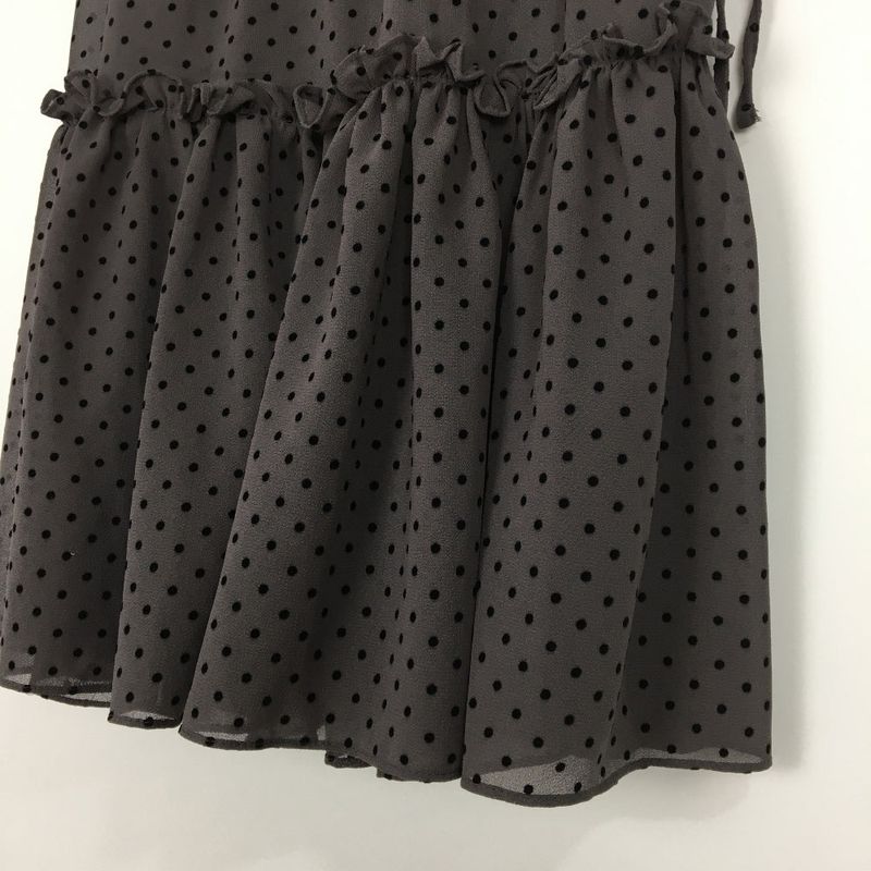グラスドットフリルスカート(2color)