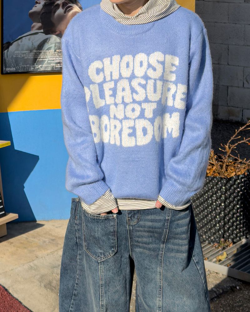 Ron layered stripe hoodie