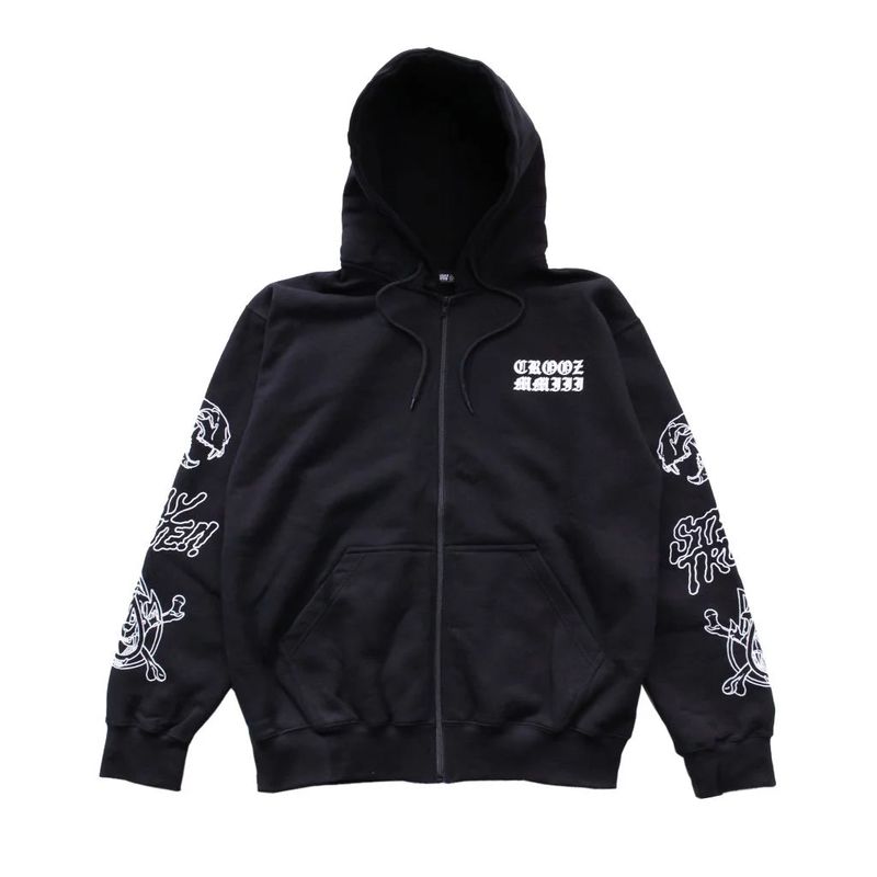 TIGSKULL | CROOZ ZIP-UP HOODIE