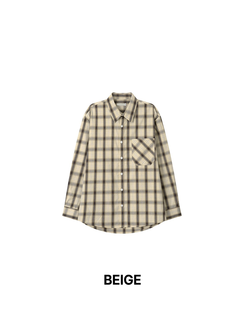 SP Check Standard Cotton Shirt (3C)