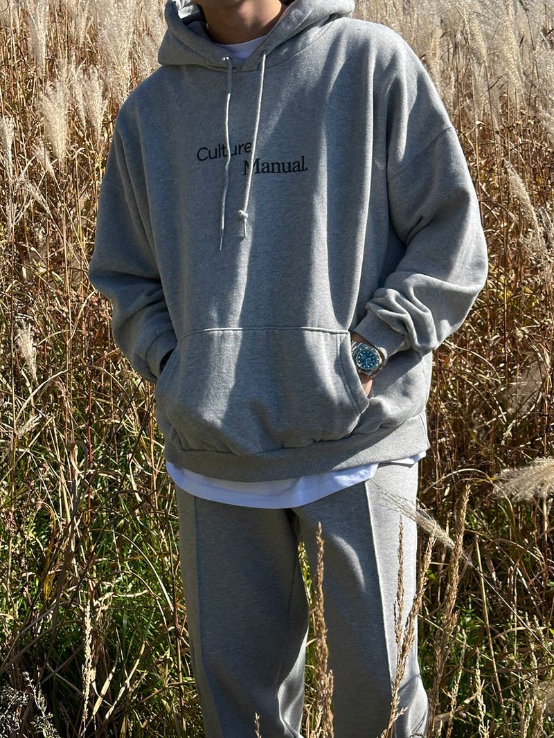 Pleddy Culture Washing Warm Sweat Hood T (3color)