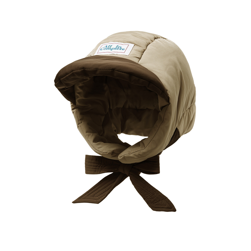 Panda Padding Balaclava (Brown & Beige)