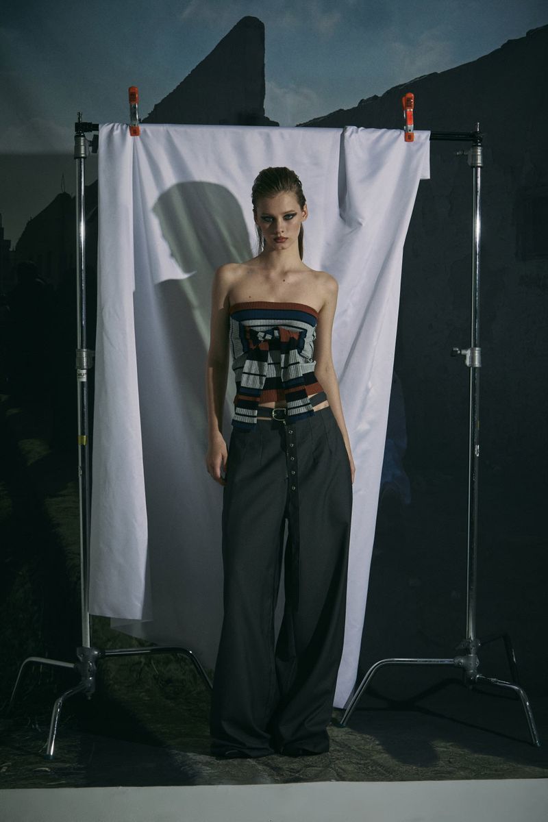 TIDED TUBE TOP