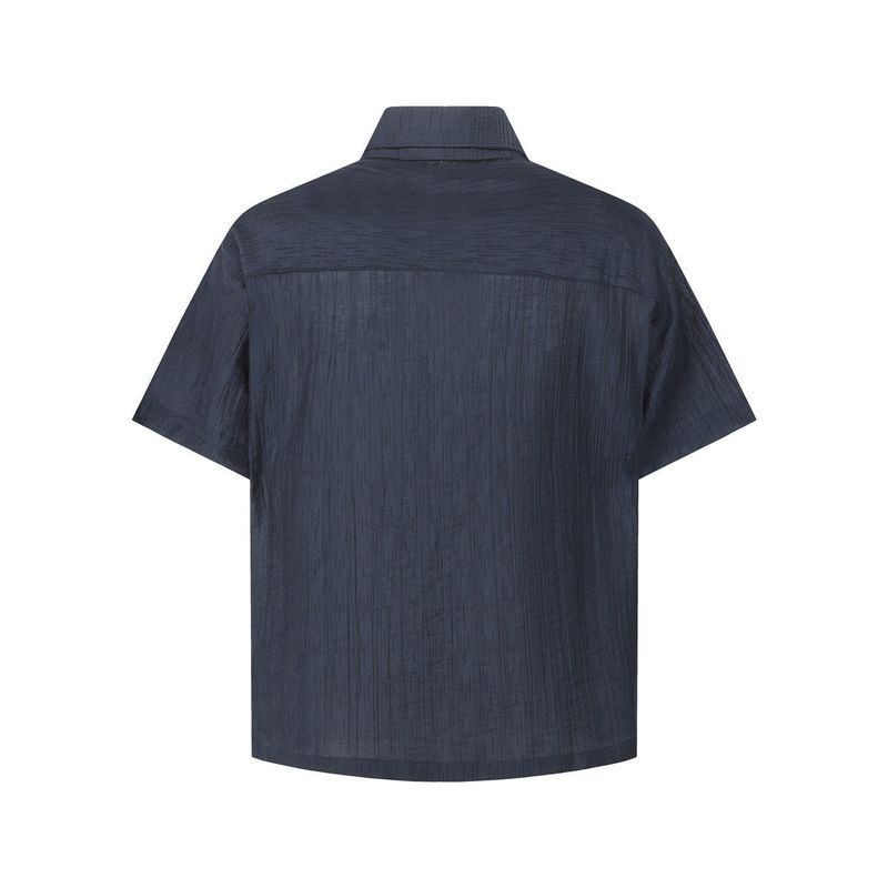 Cedric Crinkle Sheer Shirt