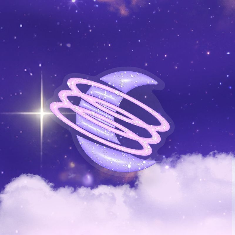 Pastar Pesto(パスターぺスト)の「【MADE】Moon Glitter Smart Tok / Pesto 16.(Smartphone Accessories)」