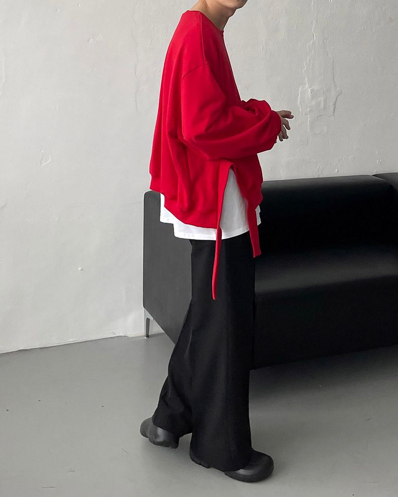 NB Side slit sweatshirt (2 colors)
