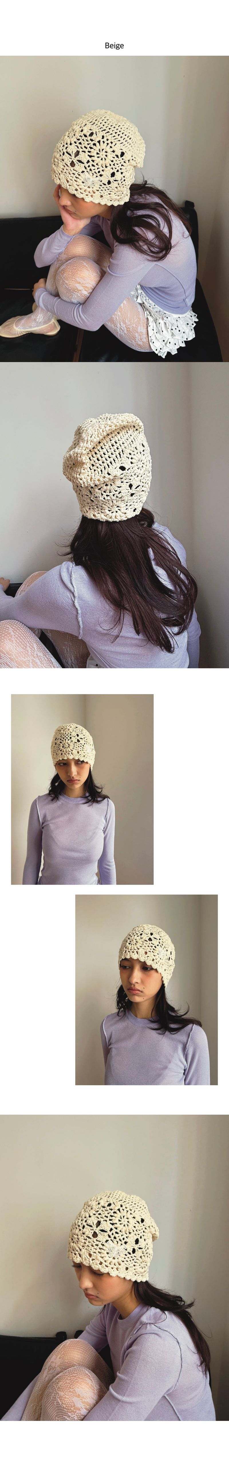 Melly crochet beanie_2colors
