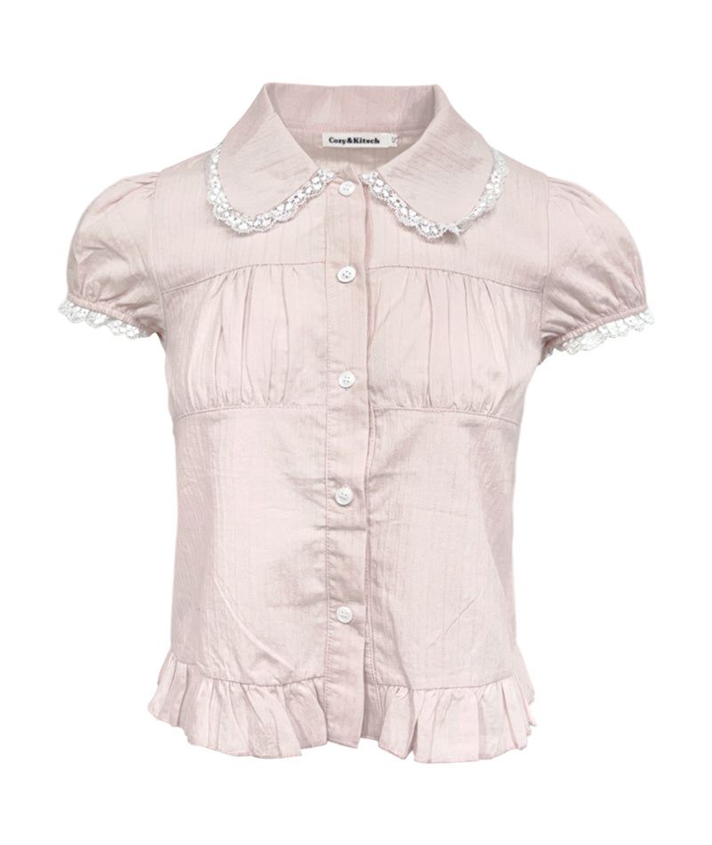 Cozy&Kitsch（コージーアンドキッチ）の「Rosica Lace Collar Blouse（Tops）」