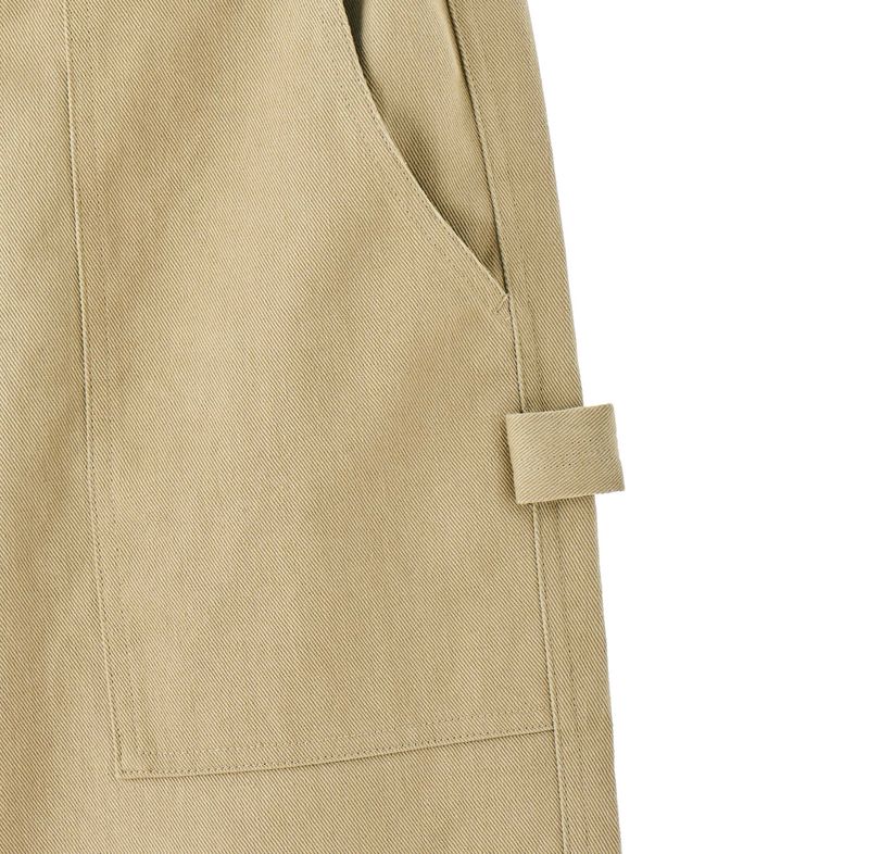 BASIC SAFARI CARPENTER COTTON PANTS (BEIGE)