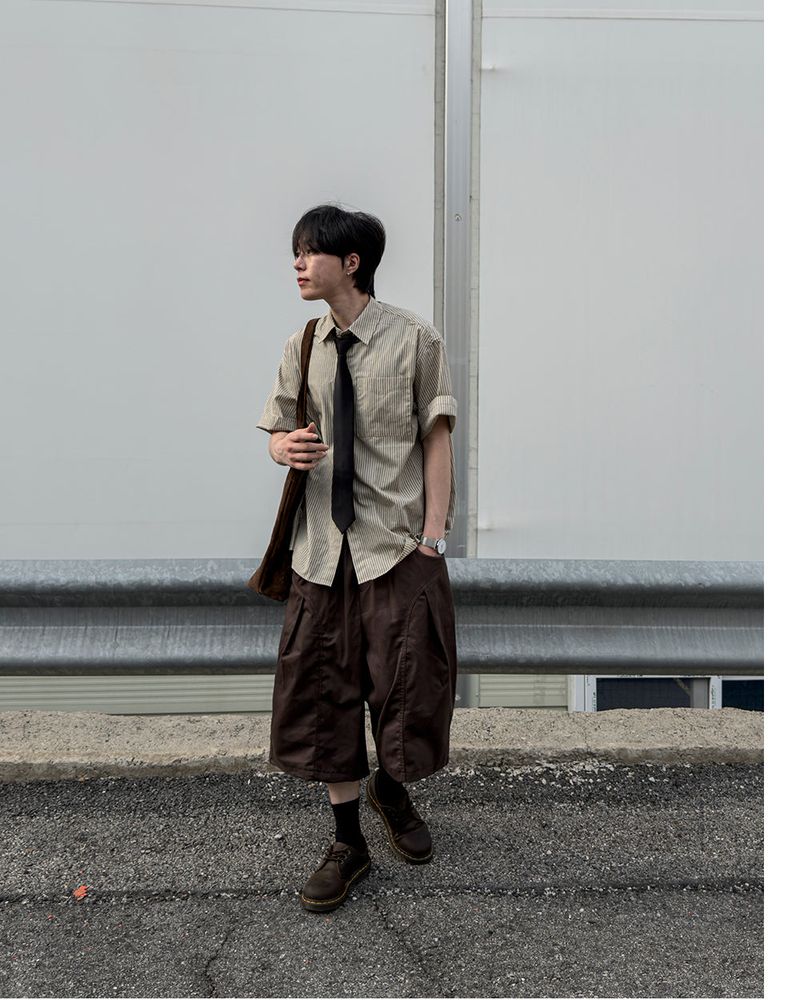 Bascro Cotton Bermuda Pants
