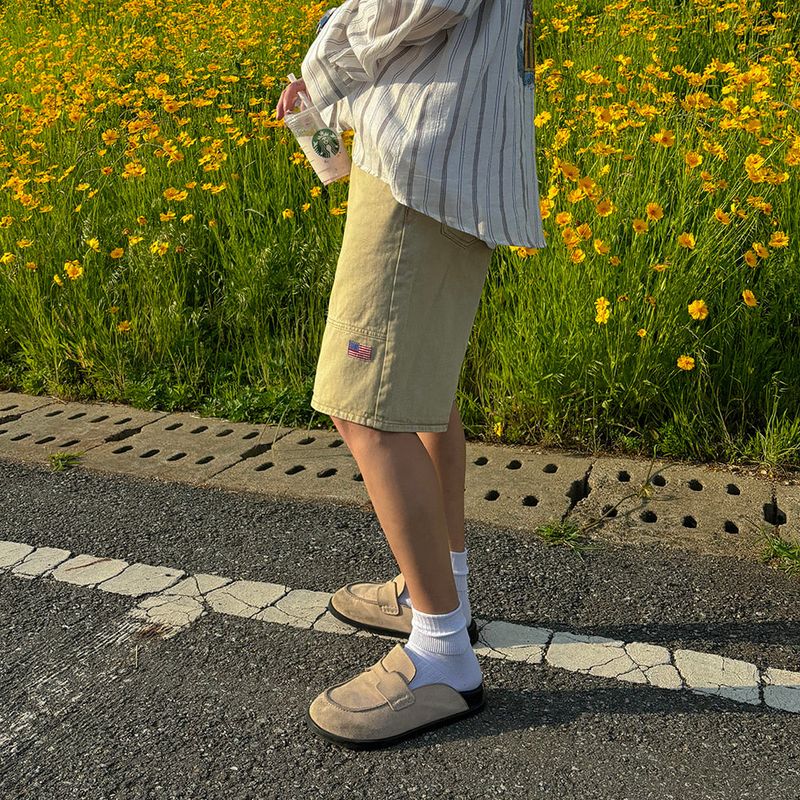 ASCLO(エジュクロ)の「ASCLO Stars And Stripes Dyeing Half Pants (3color)(Pants)」