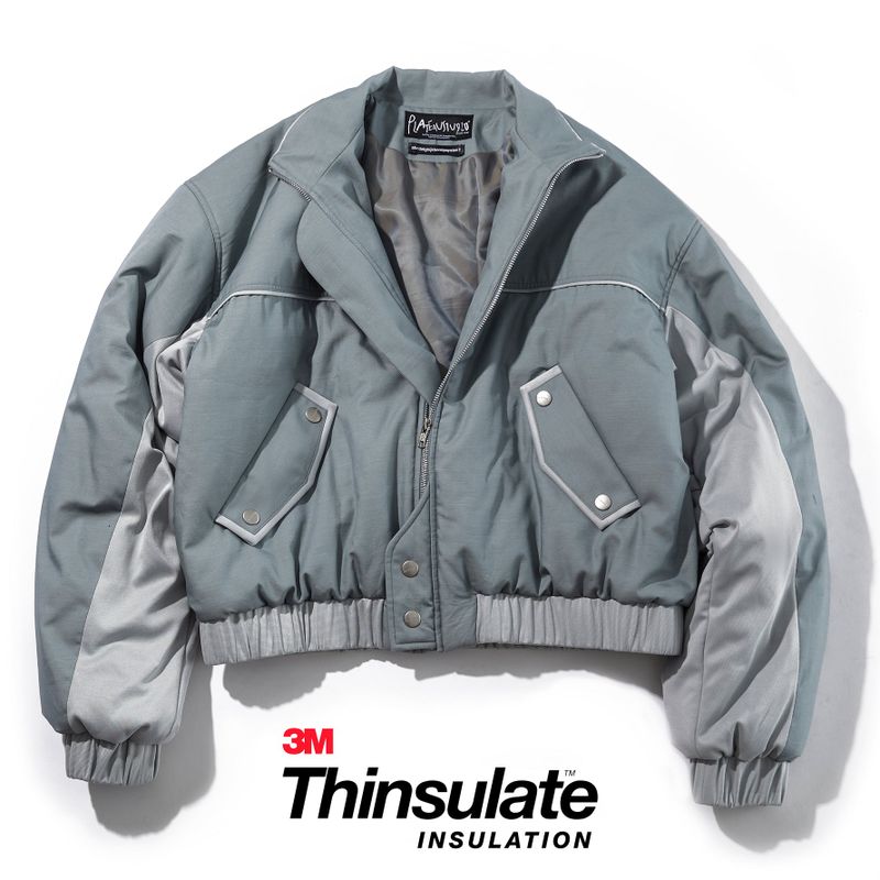 PLATEAU STUDIO(プラテウスタジオ)の「Puffer bomber(Jackets/Outerwear)」
