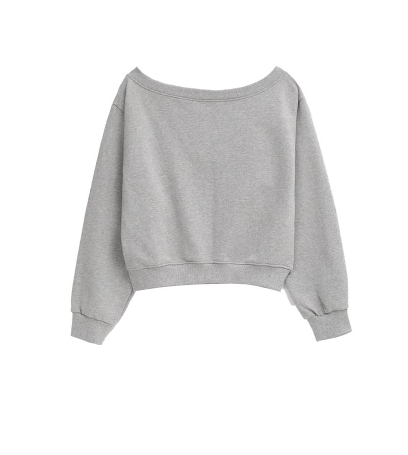 [MADE] Haidin Off-Shoulder Sweatshirt