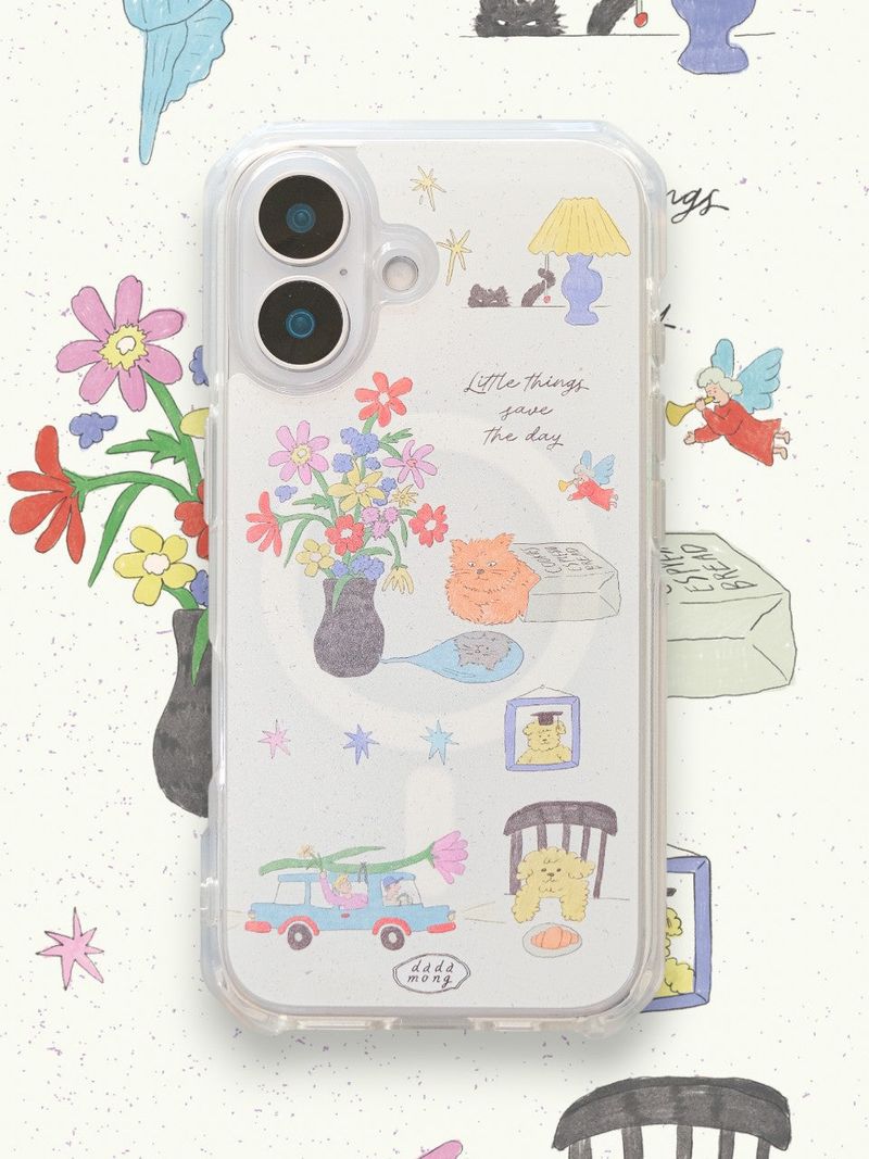 dadamong（ダダモン）の「リトルシングスケース(magsafe)（スマホグッズ/小物）」