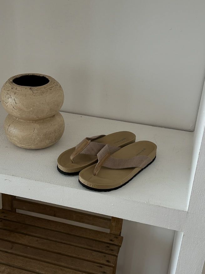 Wedge Slider Summer Slippers