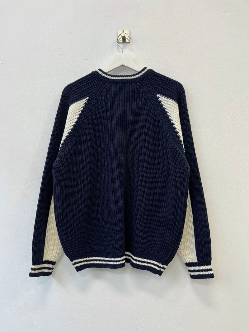Nordi varsity knit zip-up 4C