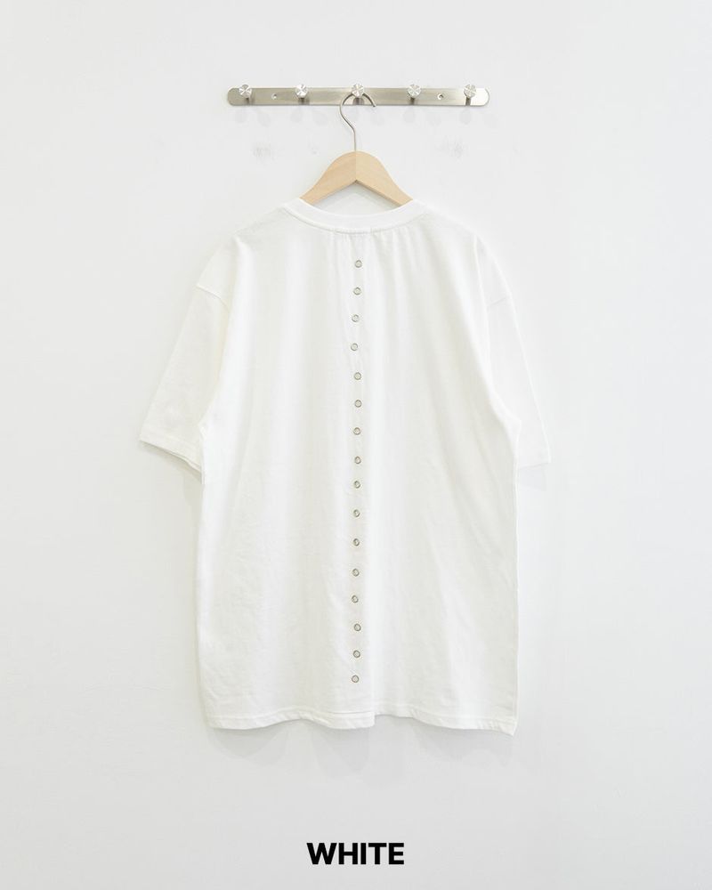 Punch Eyelet Short Sleeve T