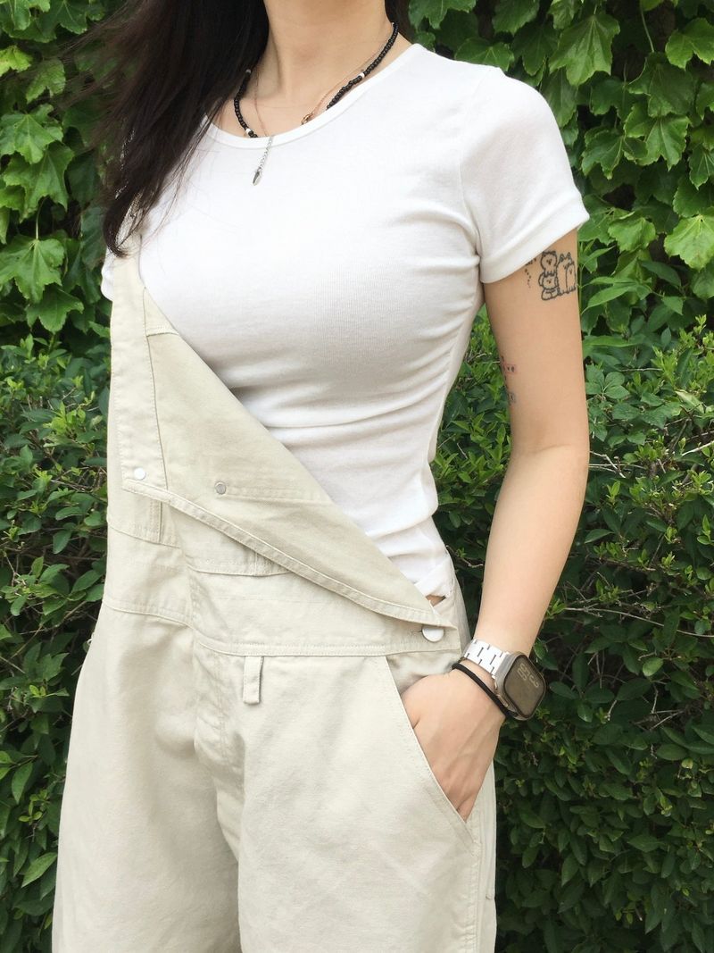 Roen Modal Side Shirring Tee (6c)