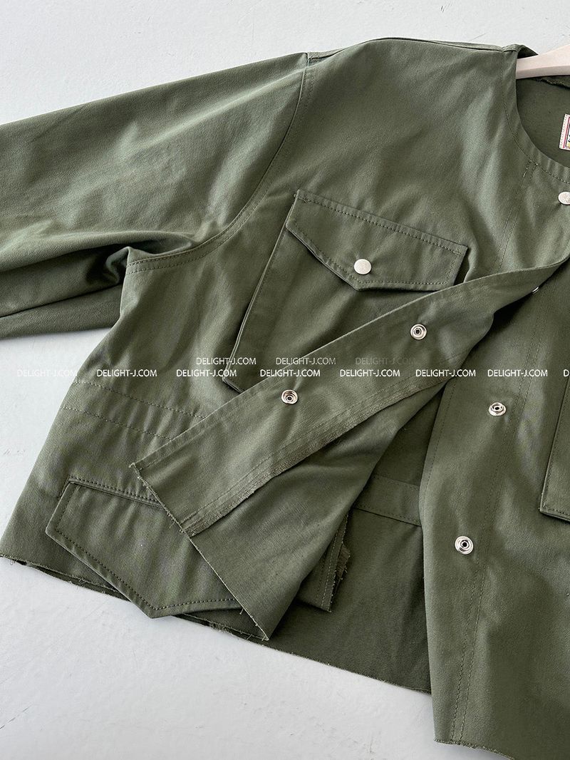 Neco Big Pocket Mini Bomber Jacket
