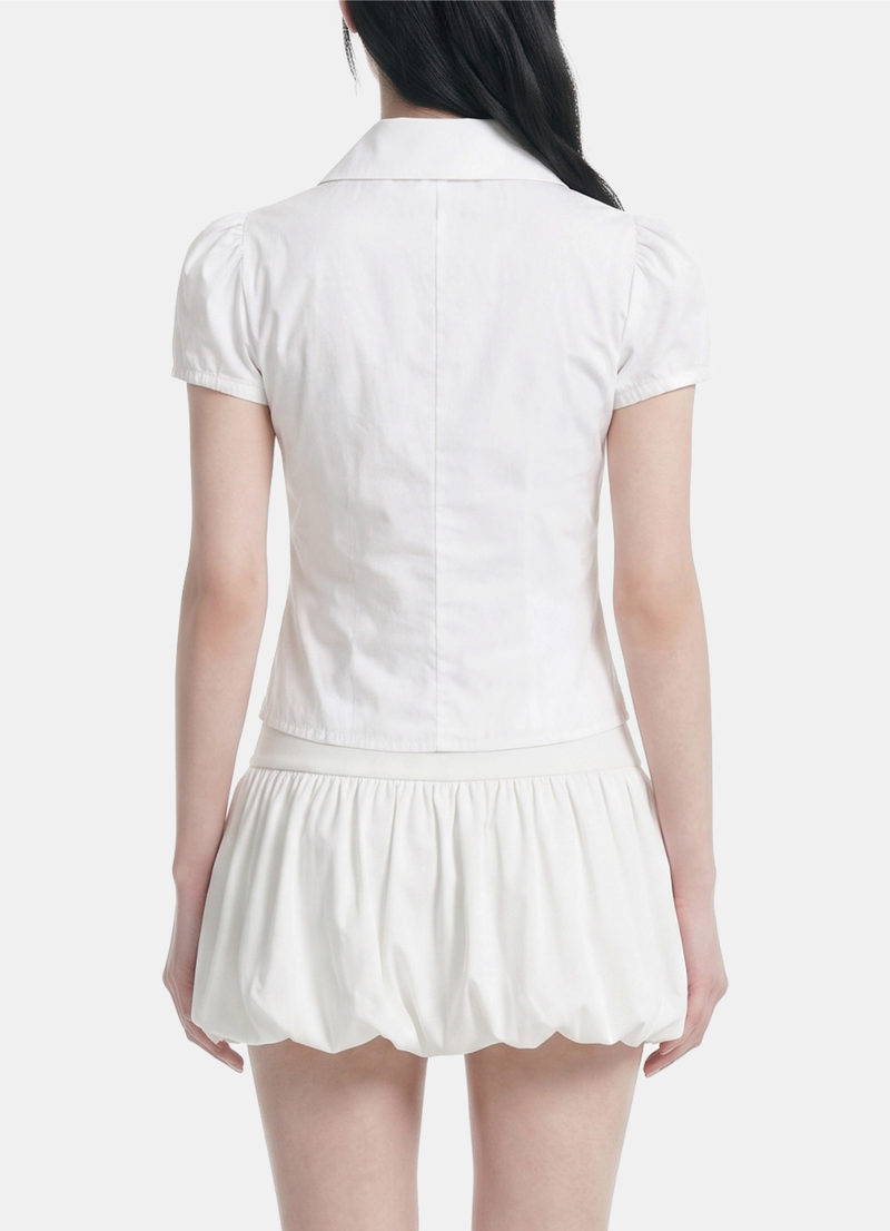 Odette Double Button Blouse
