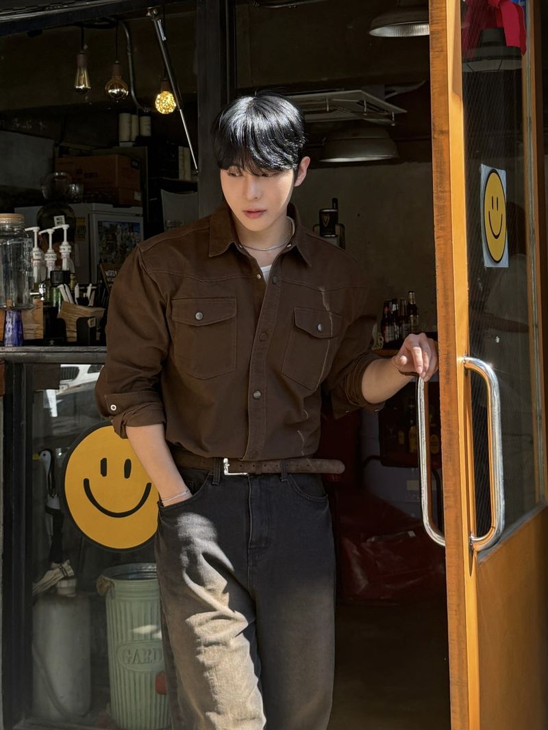 Garment dying denim pants