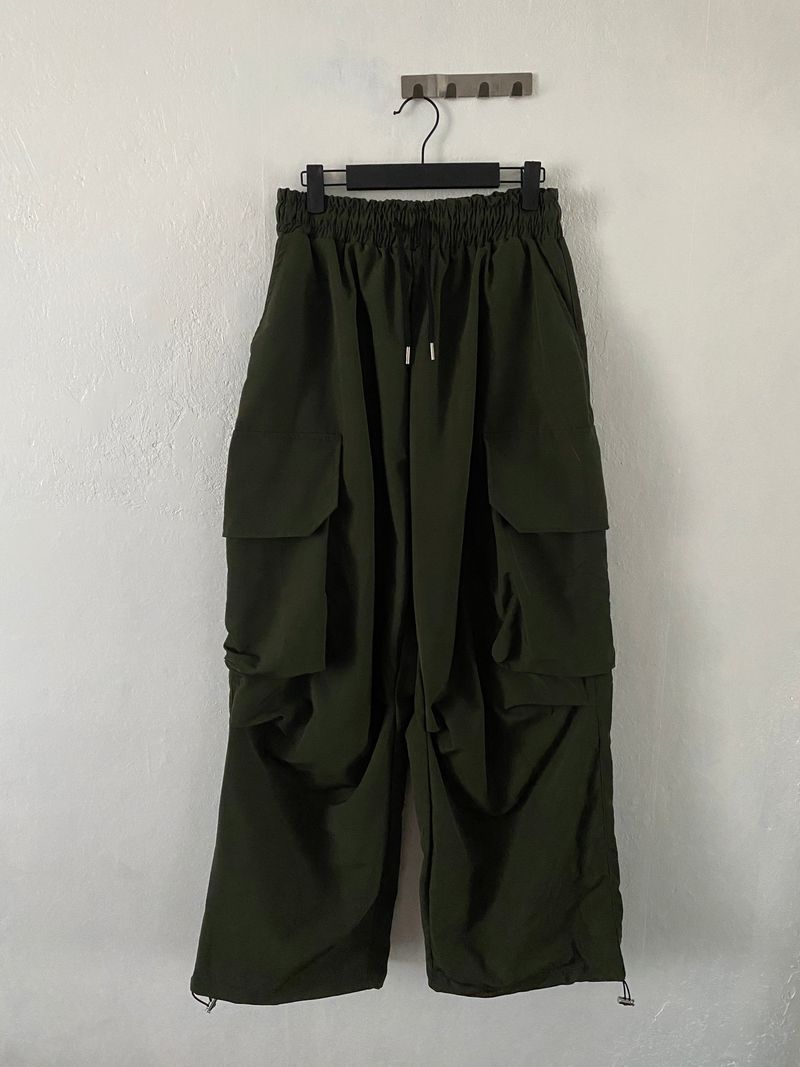 Daily Cargo String Balloon Wide Pants 3C