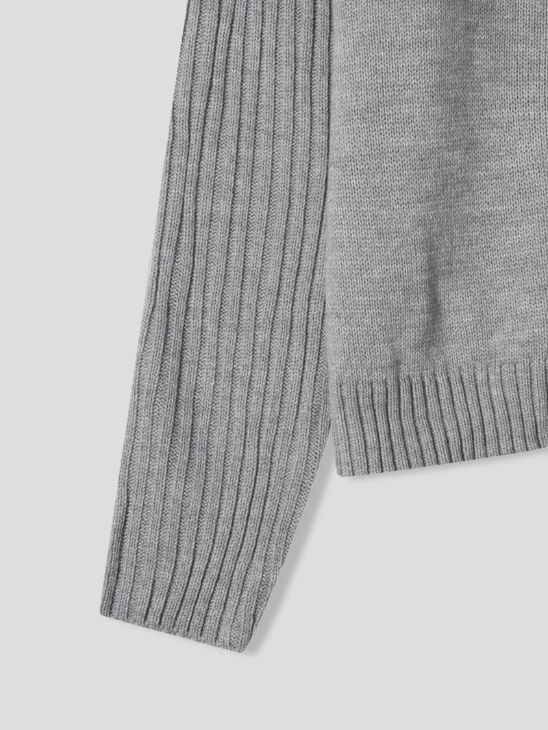 Legacy Diagonal Knit Zip-Up 4C