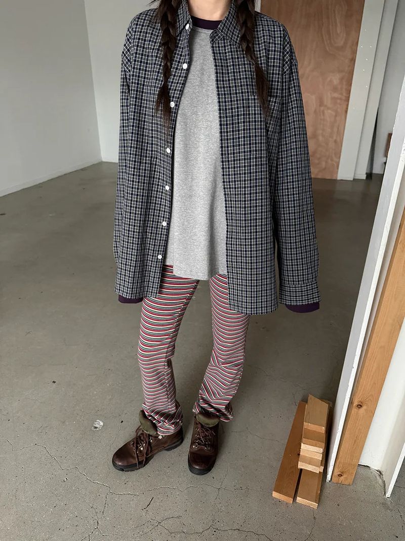 cosy check shirt