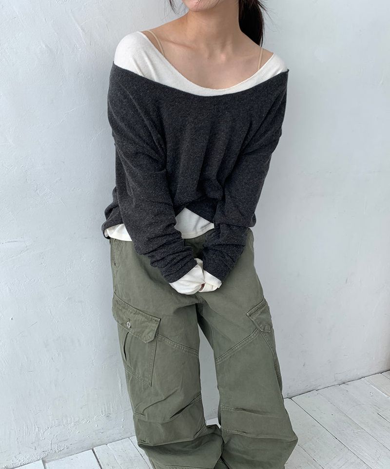 Dyeing washing cargo pants(3color)