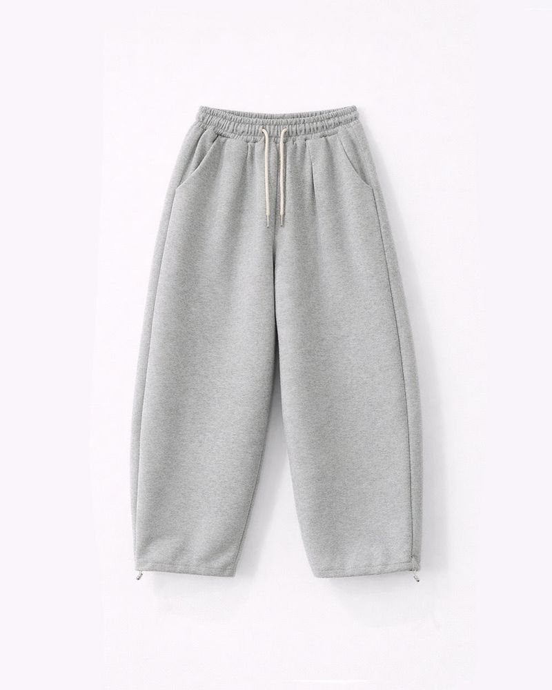 UA カモパッチワイドスウェットパンツ